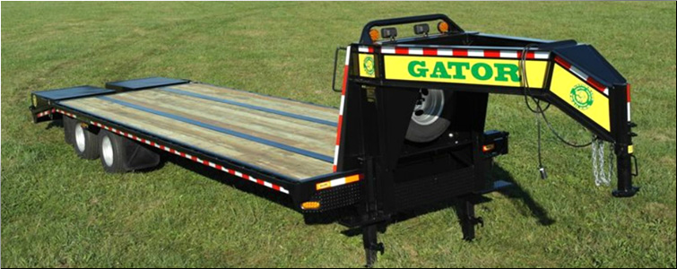 GOOSENECK TRAILER 30ft tandem dual - all heavy-duty equipment trailers special priced  McCreary County, Kentucky